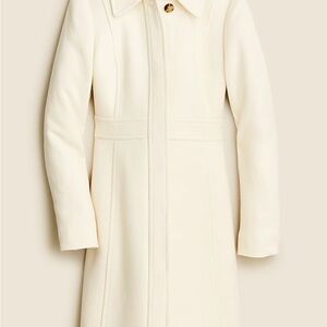 J. Crew Cream Trench Coat